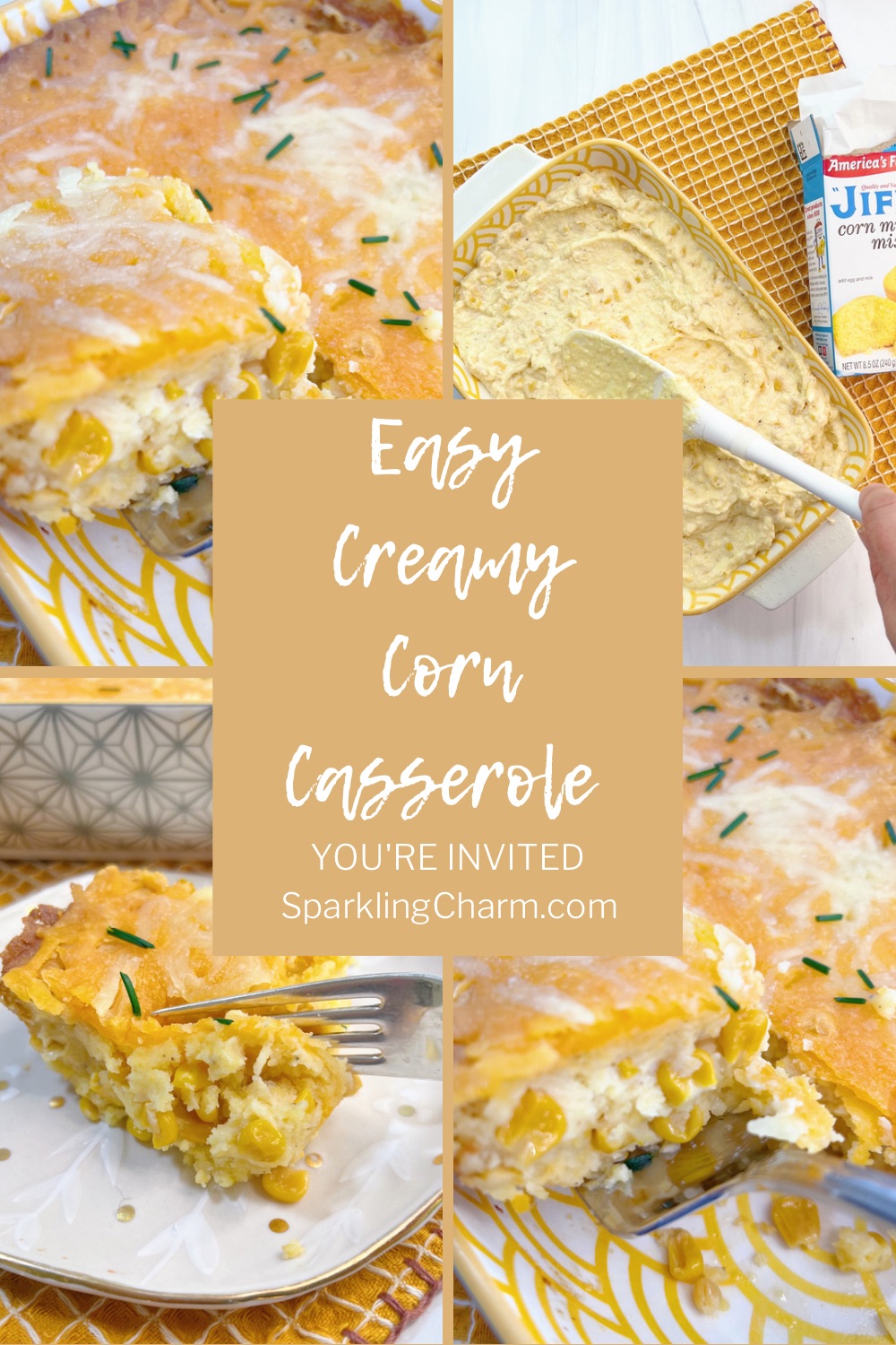 Quick & Easy Creamy Corn Casserole