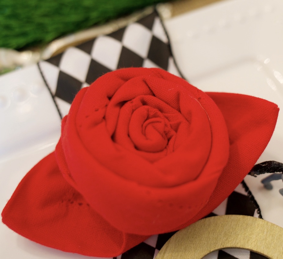 How To Fold A Dinner Napkin Into a Rose (Video)