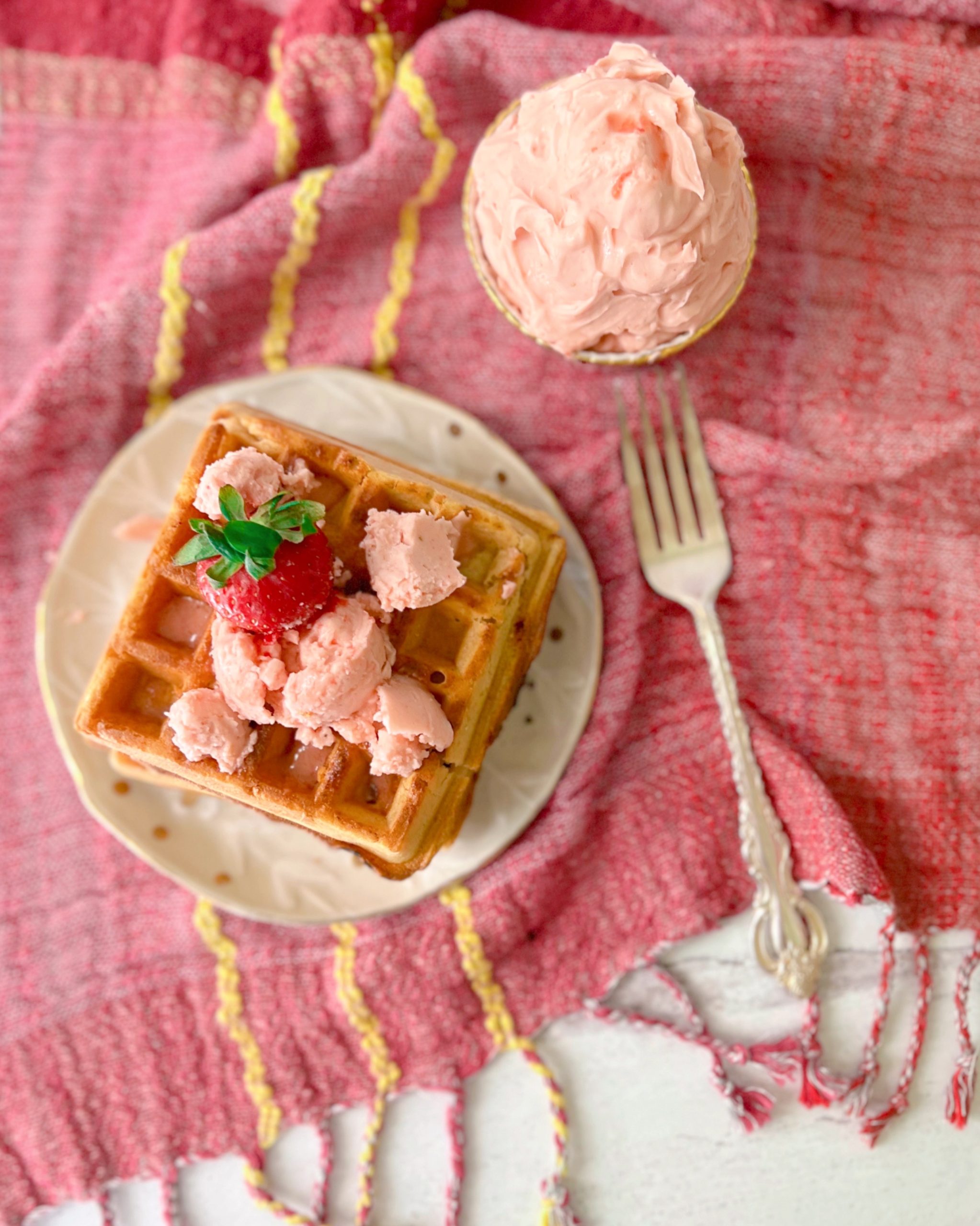 Spicy Sweet Strawberry Honey Butter
