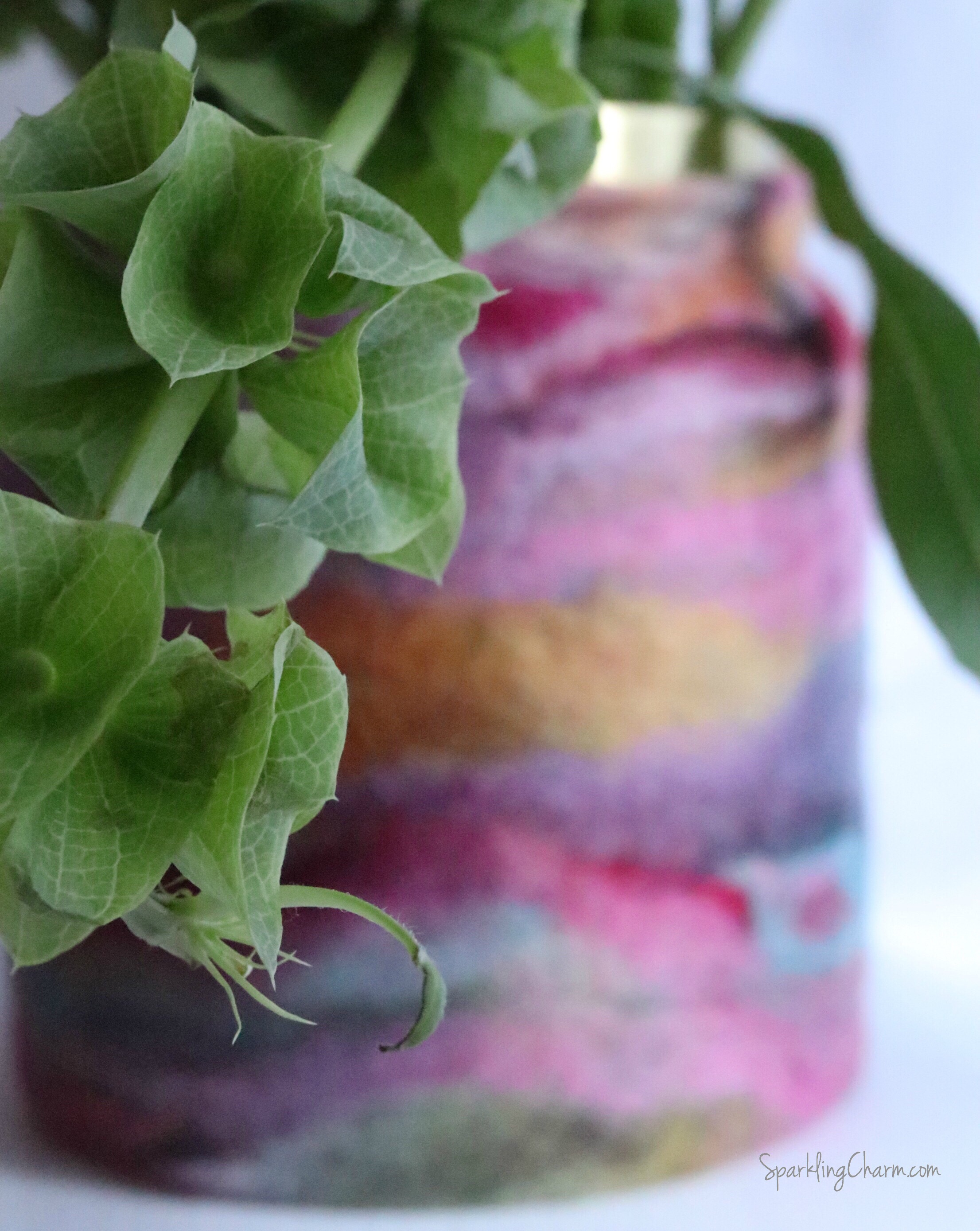 DIY Felted Wool Vase