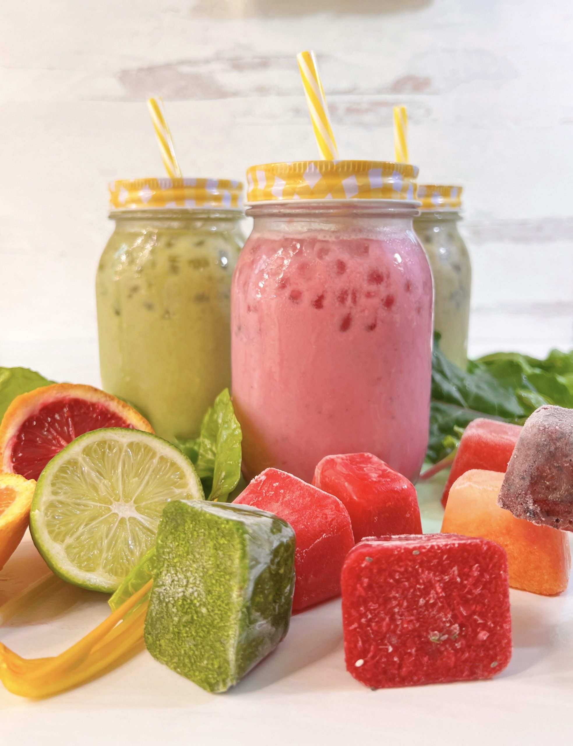 Make Ahead Smoothie Cubes