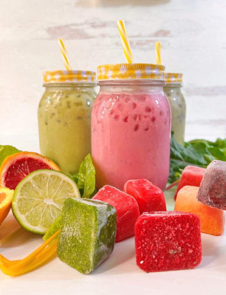 Make Ahead Smoothie Cubes