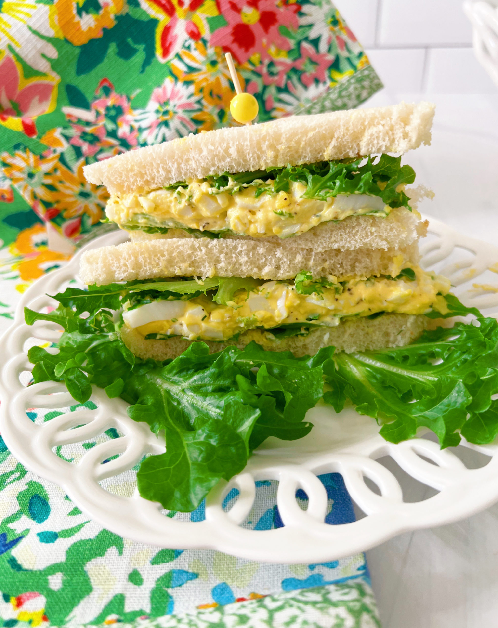 The Best Creamy Classic Egg Salad Sandwich