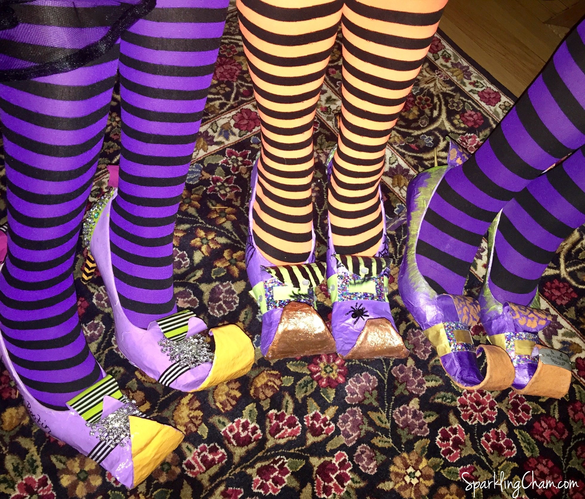 How To Make Witch Costume Shoes