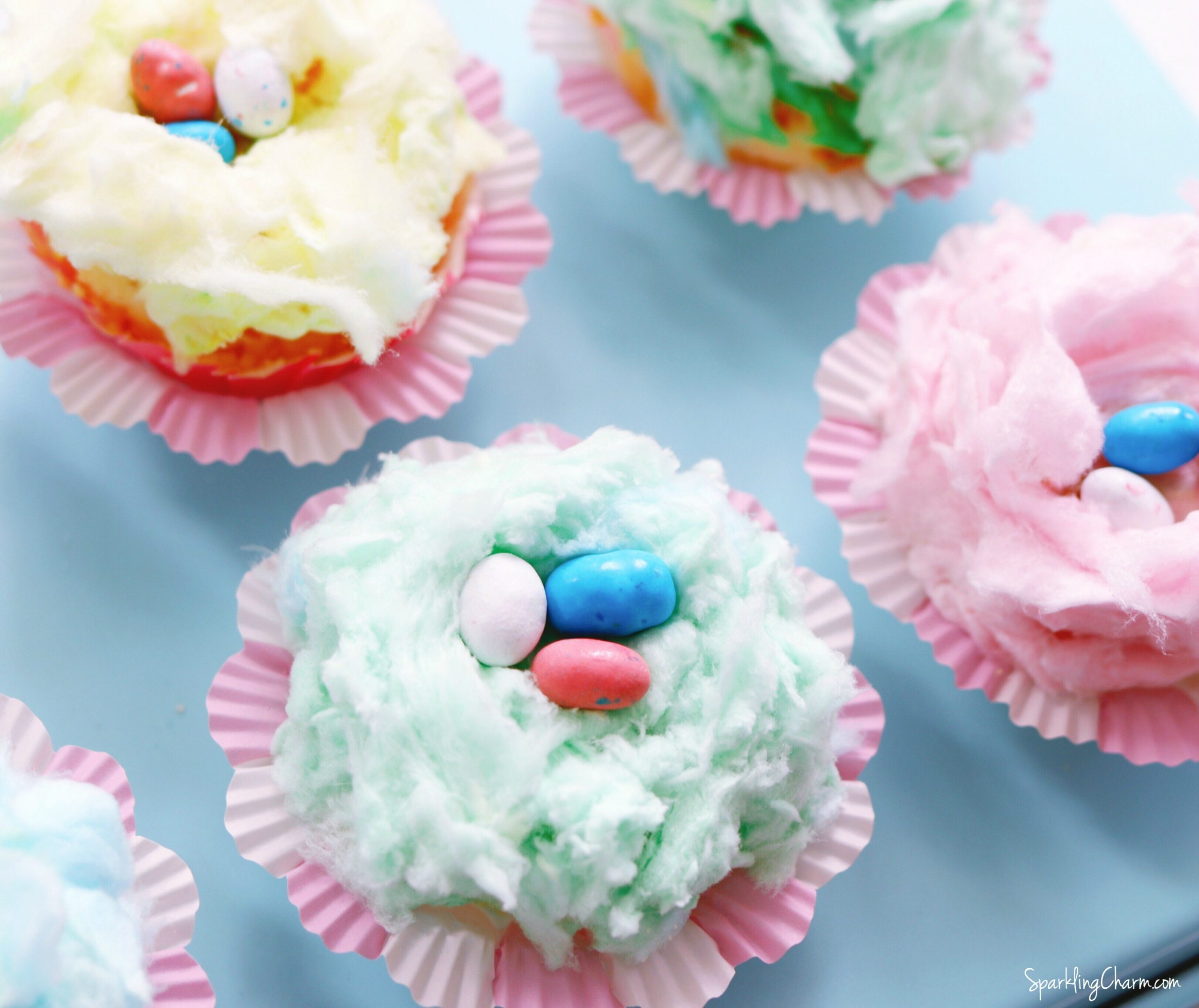 Easter Bird’s Nest Cupcakes
