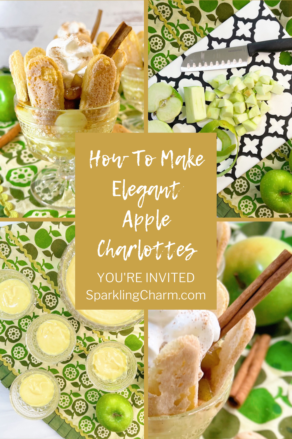 How To Make Elegant Apple Charlottes