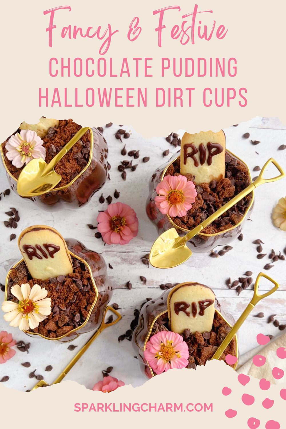Fancy and Festive Dirt Cups